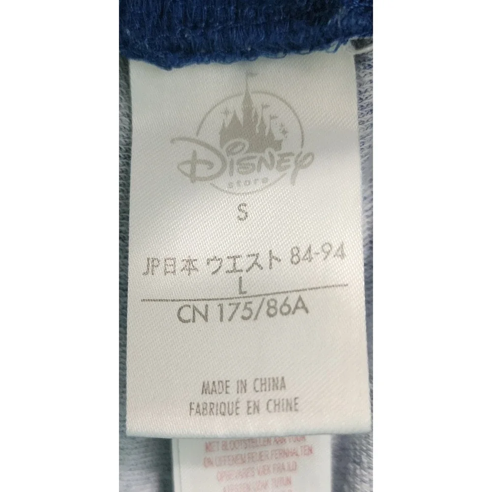 Disney Store Kids Blue Mickey Mouse All Over Print Pajama‎ Sleep Pants Size S